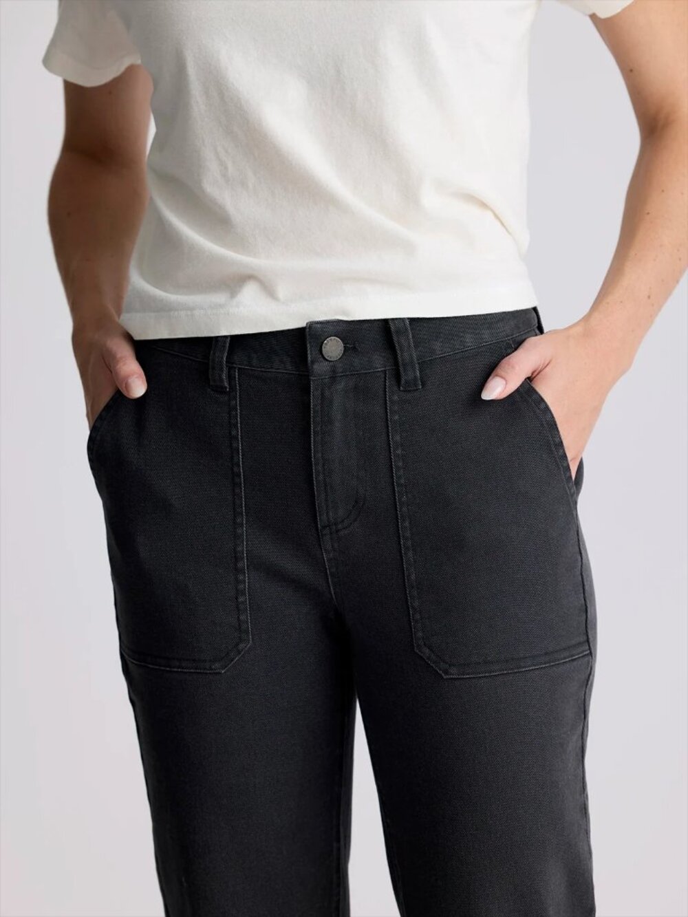 Free Fly Apparel | Women's Folly Twill Pant Sz 10 Black Sand Outdoor Hiking NEW